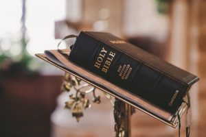 Bible on Lectern